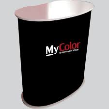 Kidney Shape Promo Counter