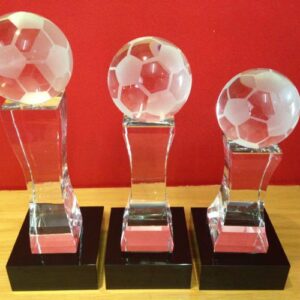 G57 – Soccer Ball Crystal Award