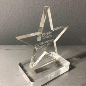 Acrylic Clear Base Star