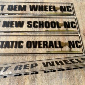 Acrylic Plaque 5mm – 50cm x 10cm