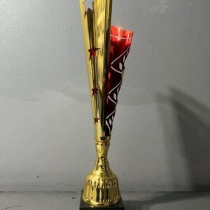 G82 Gold & Red Tower Cup