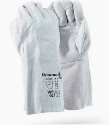 CHROME LEATHER TIG WELDING GLOVES SIZE (L)