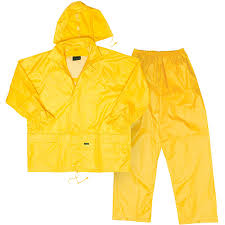 YELLOW RUBBERISED RAIN SUIT (5XL)