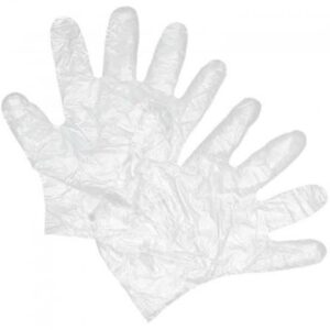CLEAR DELI GLOVES (100 PER PACK)