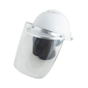 ALUMINUM H/HAT ATTACHMENT 3 MM CLEAR VISOR