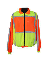 LIME AND ORANGE REFELCTIVE VEST LONG SLEEVE (2XL)